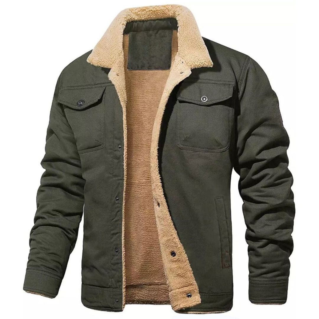 Herren Jacke – Winddicht & Strapazierfähig – Mit Fleecefutter