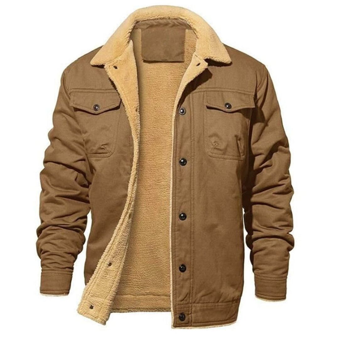 Herren Jacke – Winddicht & Strapazierfähig – Mit Fleecefutter