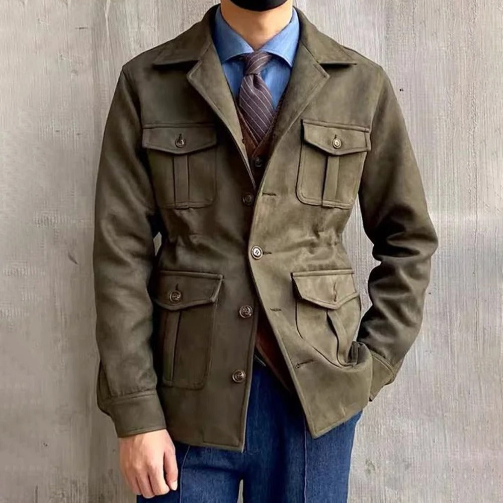 Herren Jagdjacke – Klassischer Old Money Stil