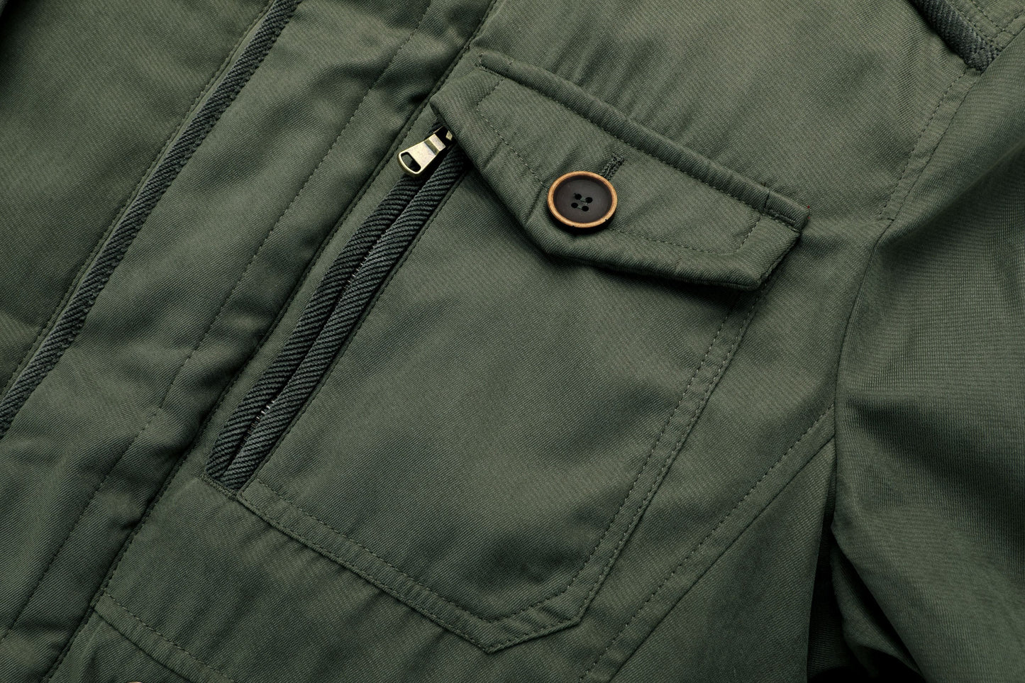 Herren Kapuzen-Fleecejacke – Warm & Bequem für kalte Tage