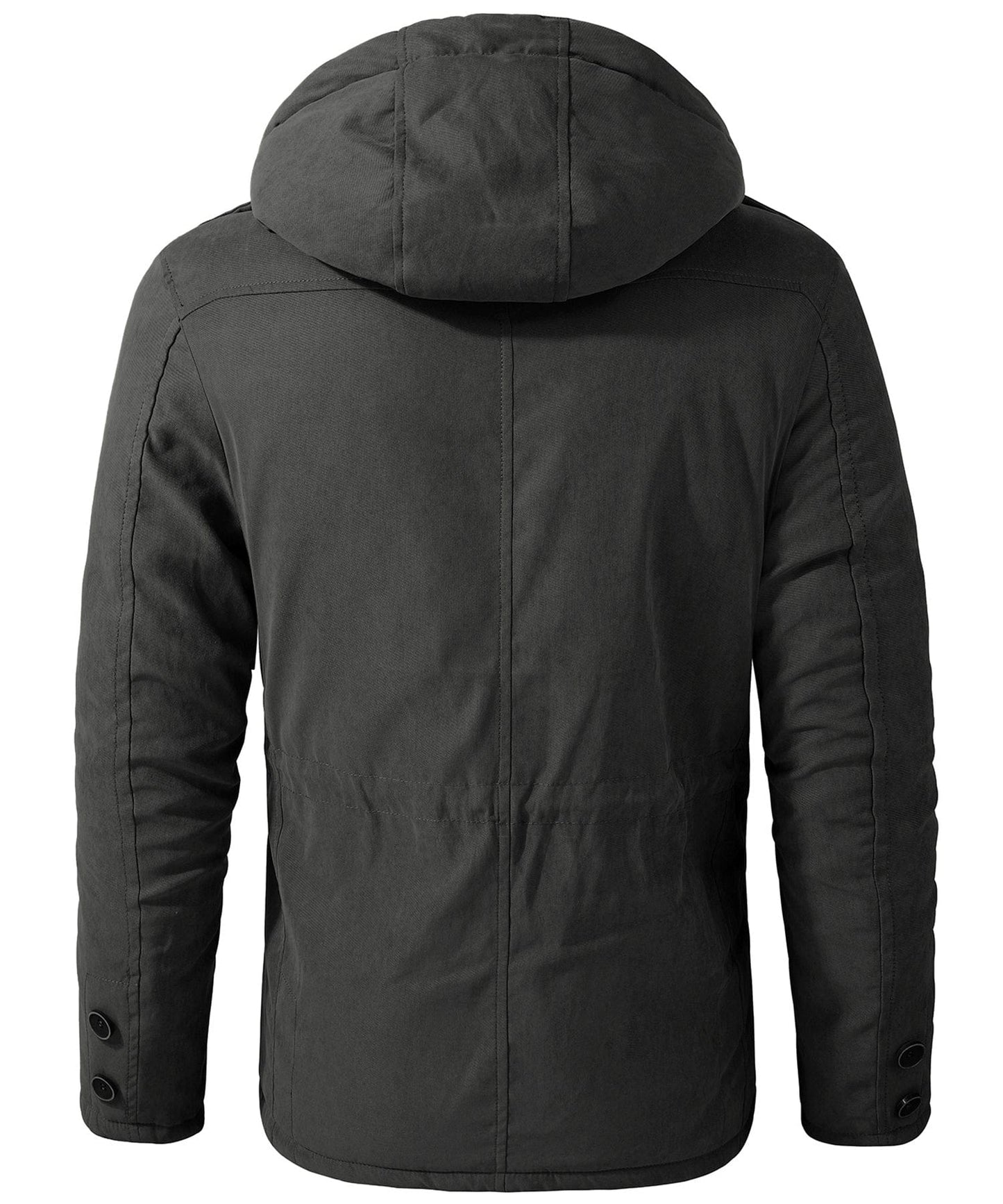 Herren Kapuzen-Fleecejacke – Warm & Bequem für kalte Tage