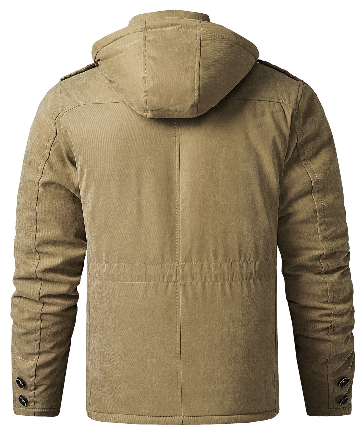 Herren Kapuzen-Fleecejacke – Warm & Bequem für kalte Tage