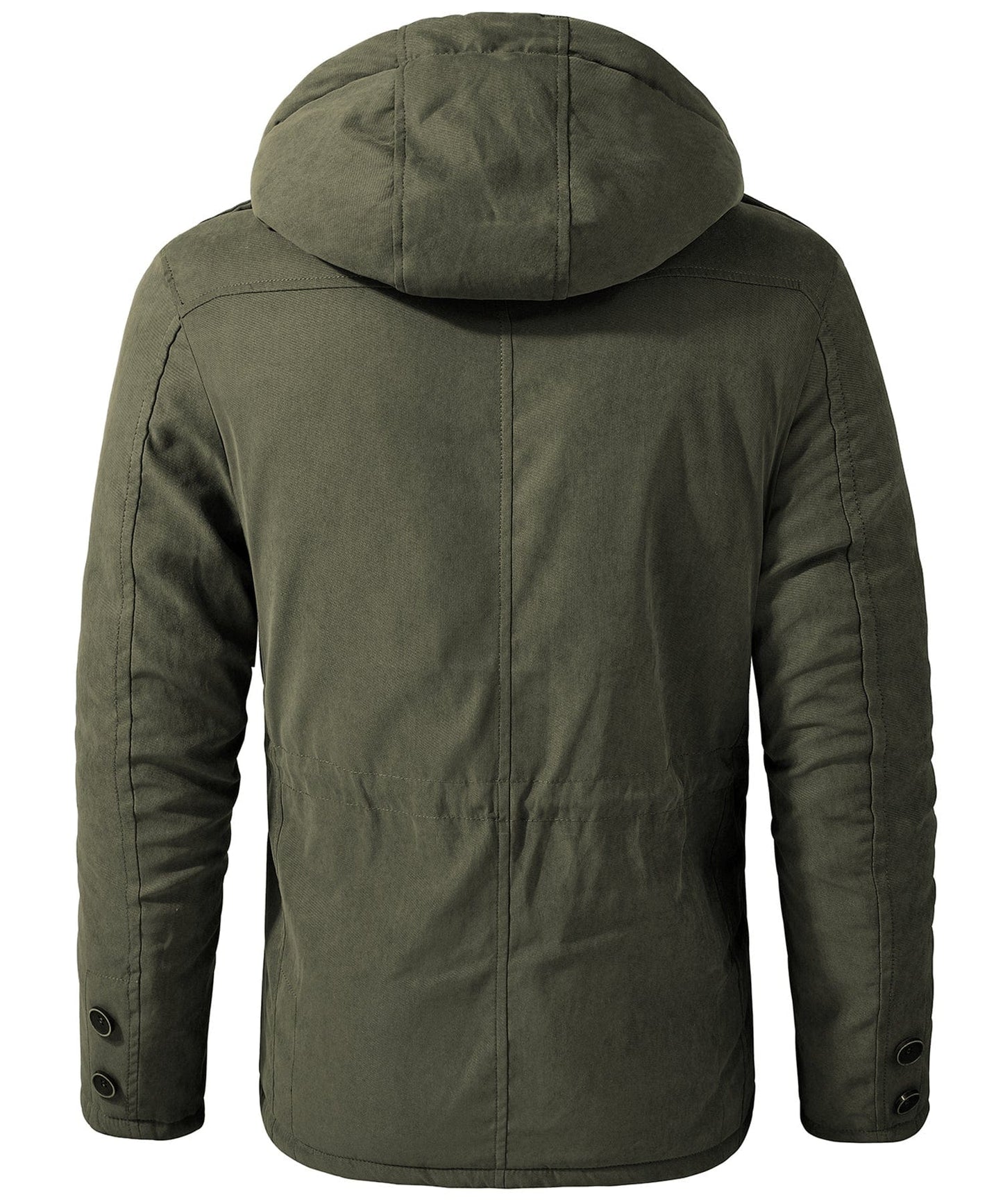 Herren Kapuzen-Fleecejacke – Warm & Bequem für kalte Tage