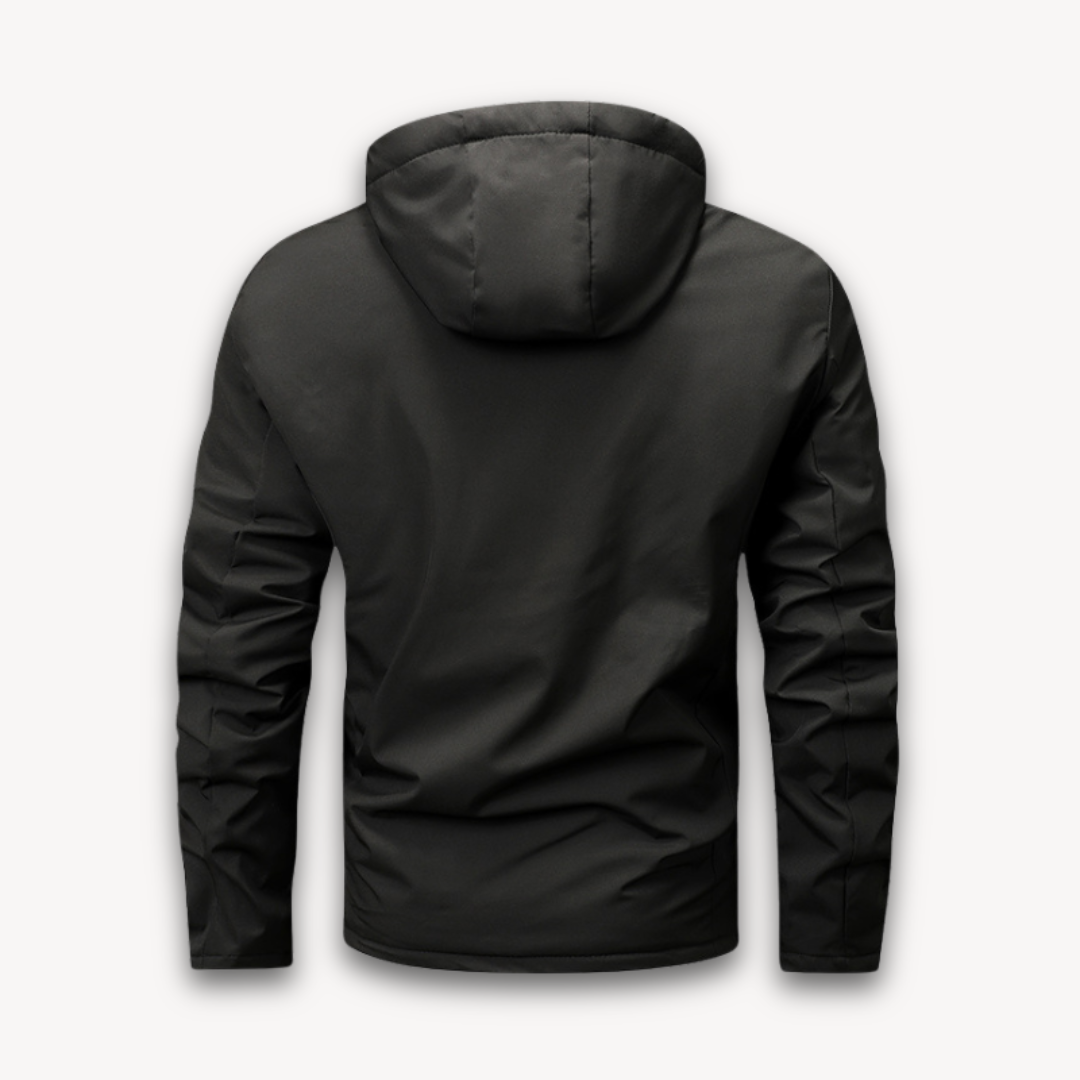 Herren Kapuzenjacke Wasserdicht – Leichte Outdoorjacke für Alltag & Freizeit