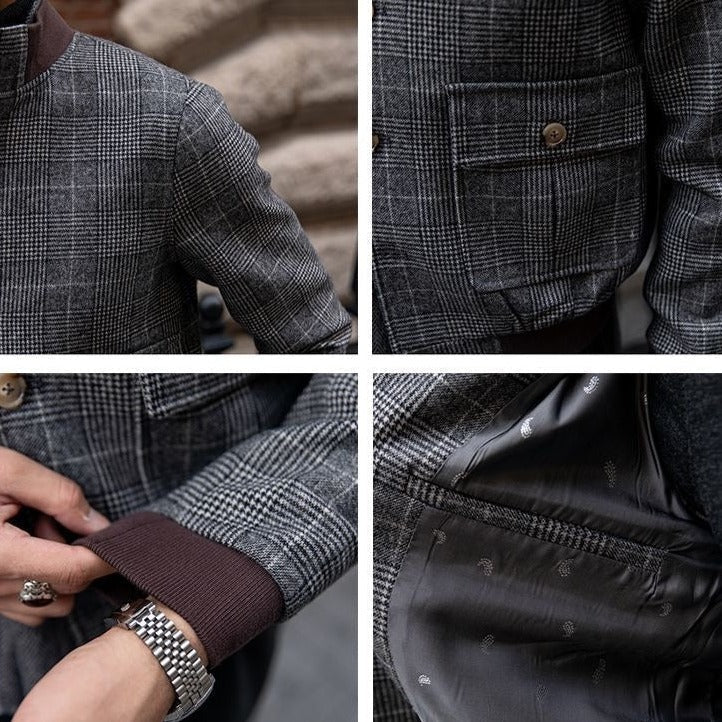 Herren Kurzmantel – Eleganter Old Money Stil