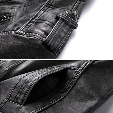 Herren Lederjacke – Klassische Echtleder Jacke im zeitlosen Design