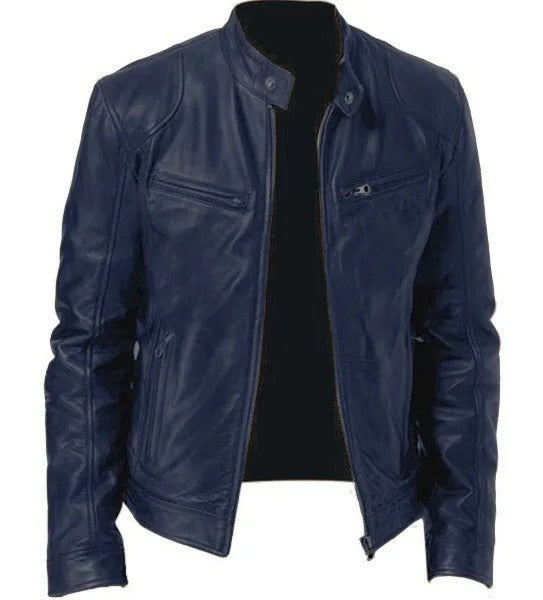 Herren Lederjacke – Stylisch, Bequem & Warm für Herbst & Winter