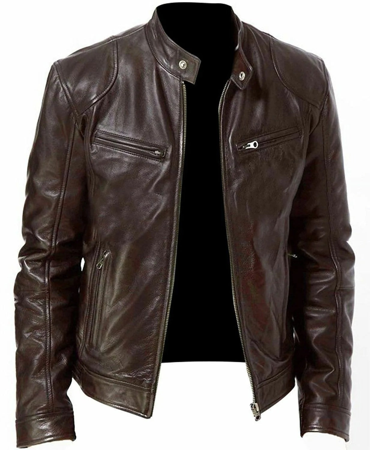 Herren Lederjacke – Stylisch, Bequem & Warm für Herbst & Winter