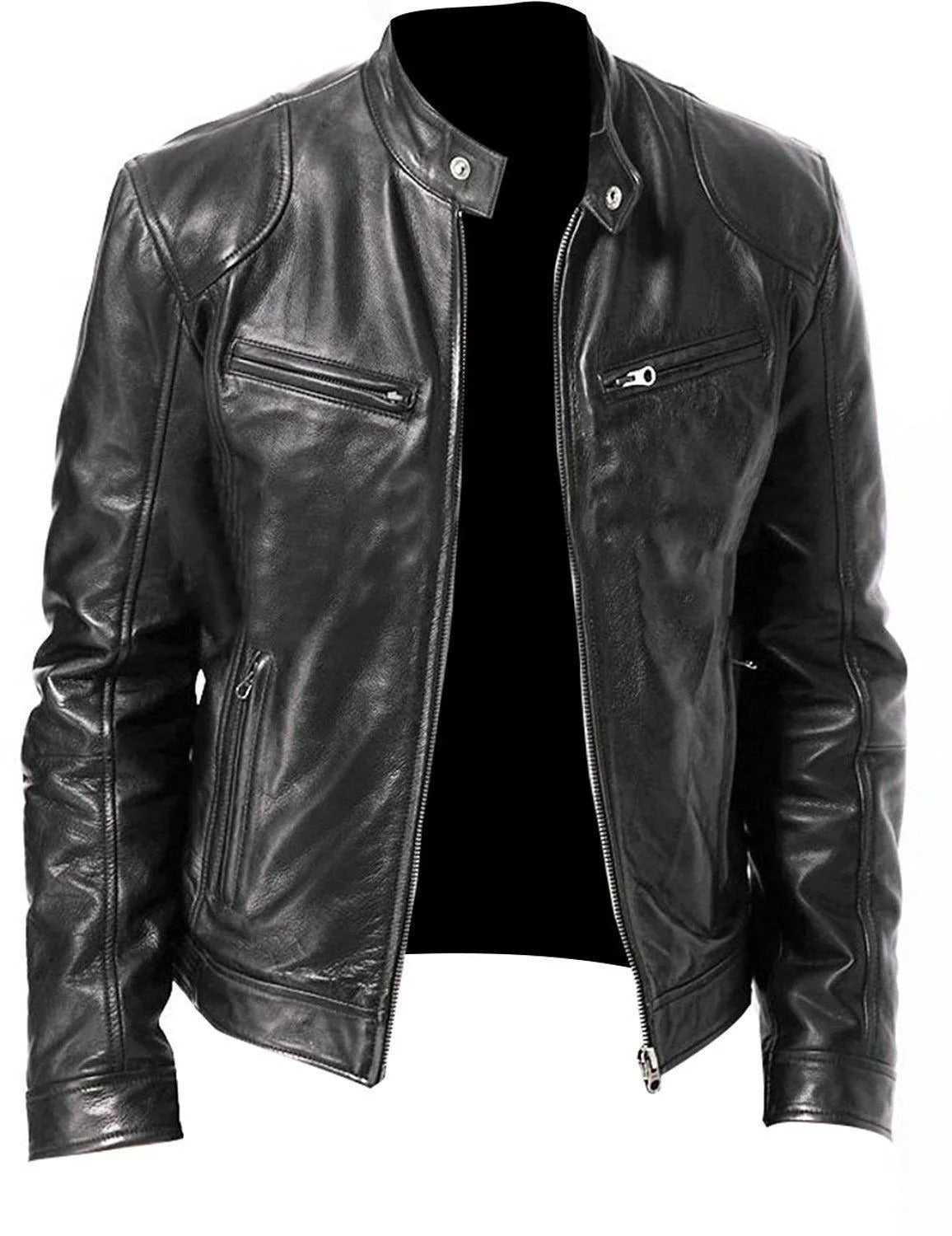 Herren Lederjacke – Stylisch, Bequem & Warm für Herbst & Winter