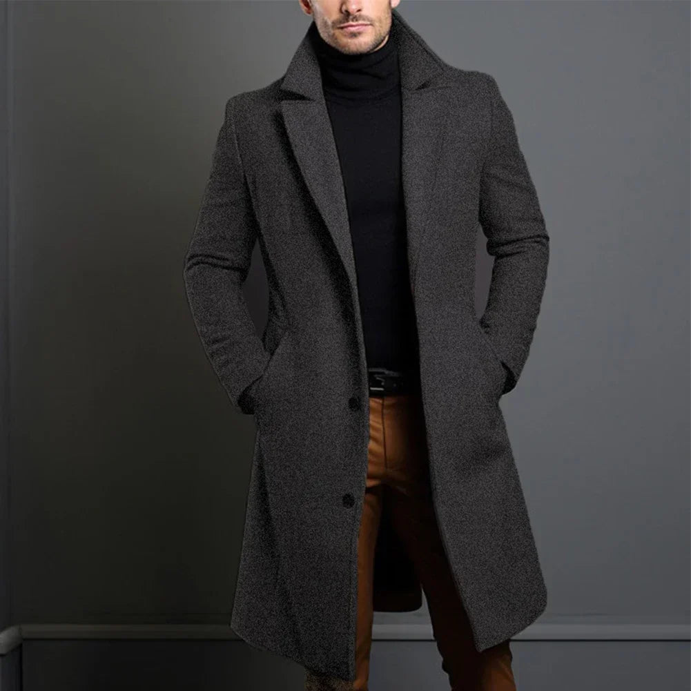 Herren Mantel Klassisch – Eleganter Wintermantel im zeitlosen Design