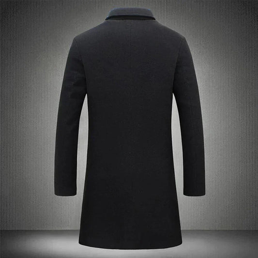 Herren Mantel Klassisch – Maßgeschneiderter Overcoat im eleganten Design