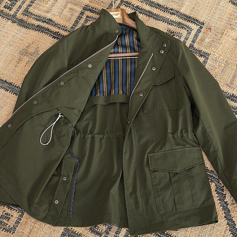 Herren Regenmantel – Klassischer Old Money Hunting Stil