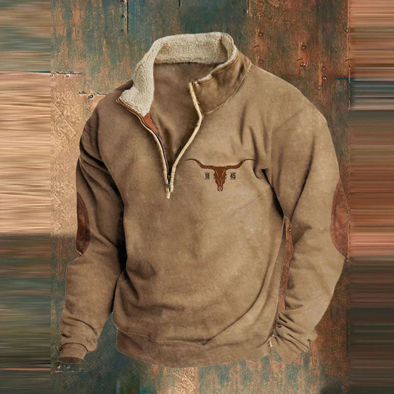 Herren Strickjacke – Modern mit Reißverschluss