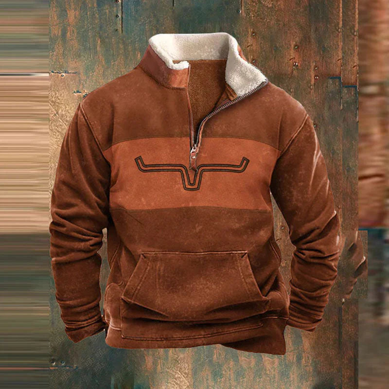 Herren Strickjacke – Modern mit Reißverschluss