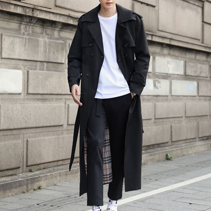 Herren Trenchcoat – Klassischer Old Money Stil