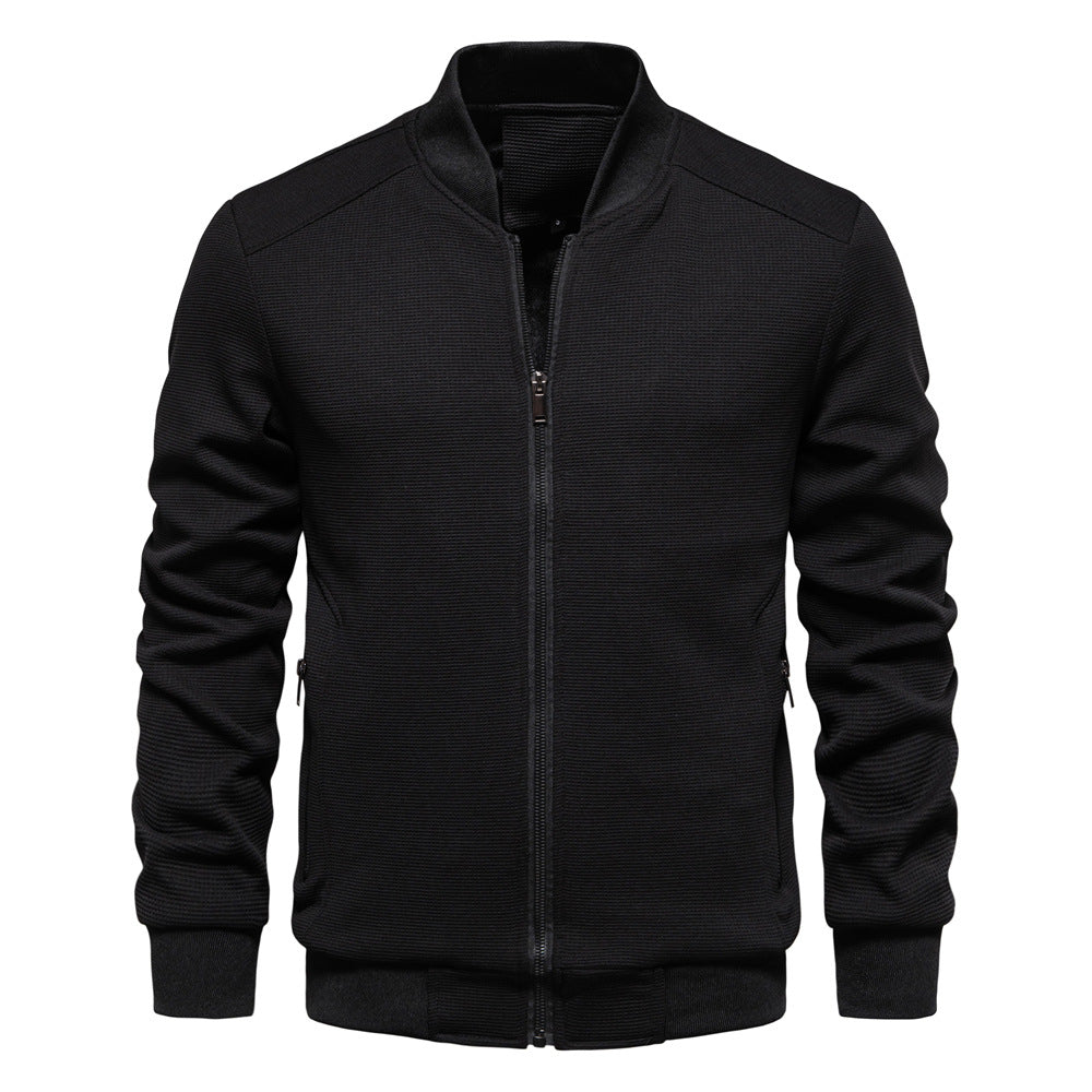 Herren Übergangsjacke mit Reißverschluss – Bequeme Herbst & Winterjacke