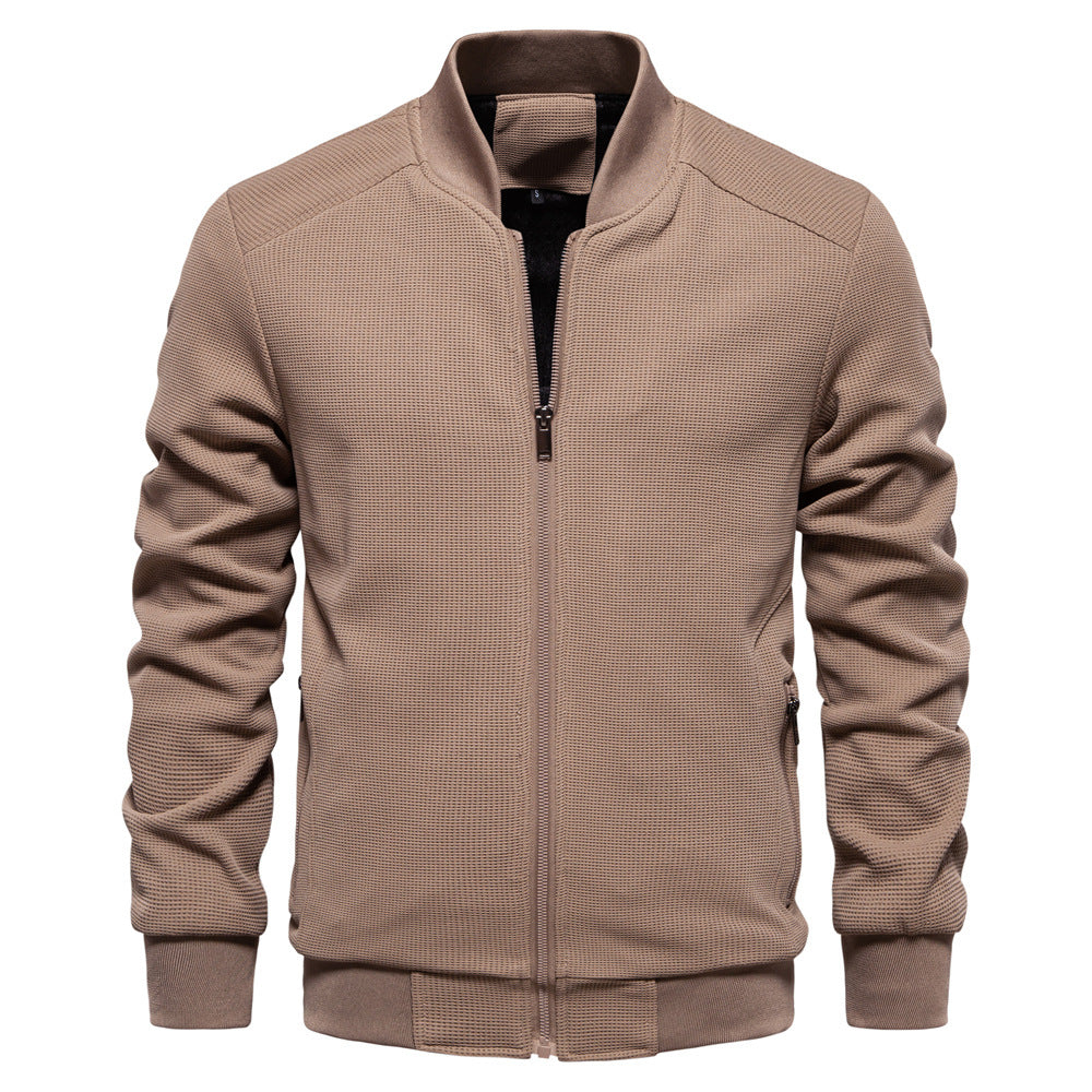 Herren Übergangsjacke mit Reißverschluss – Bequeme Herbst & Winterjacke