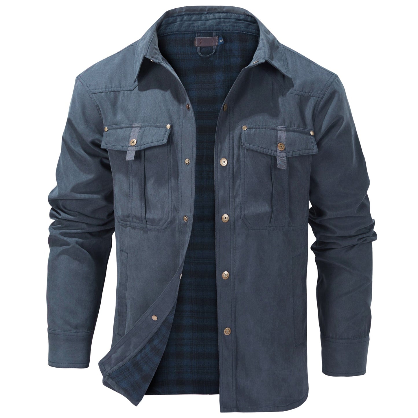 Herren warme Flanelljacke – Weich, Bequem & Alltagstauglich