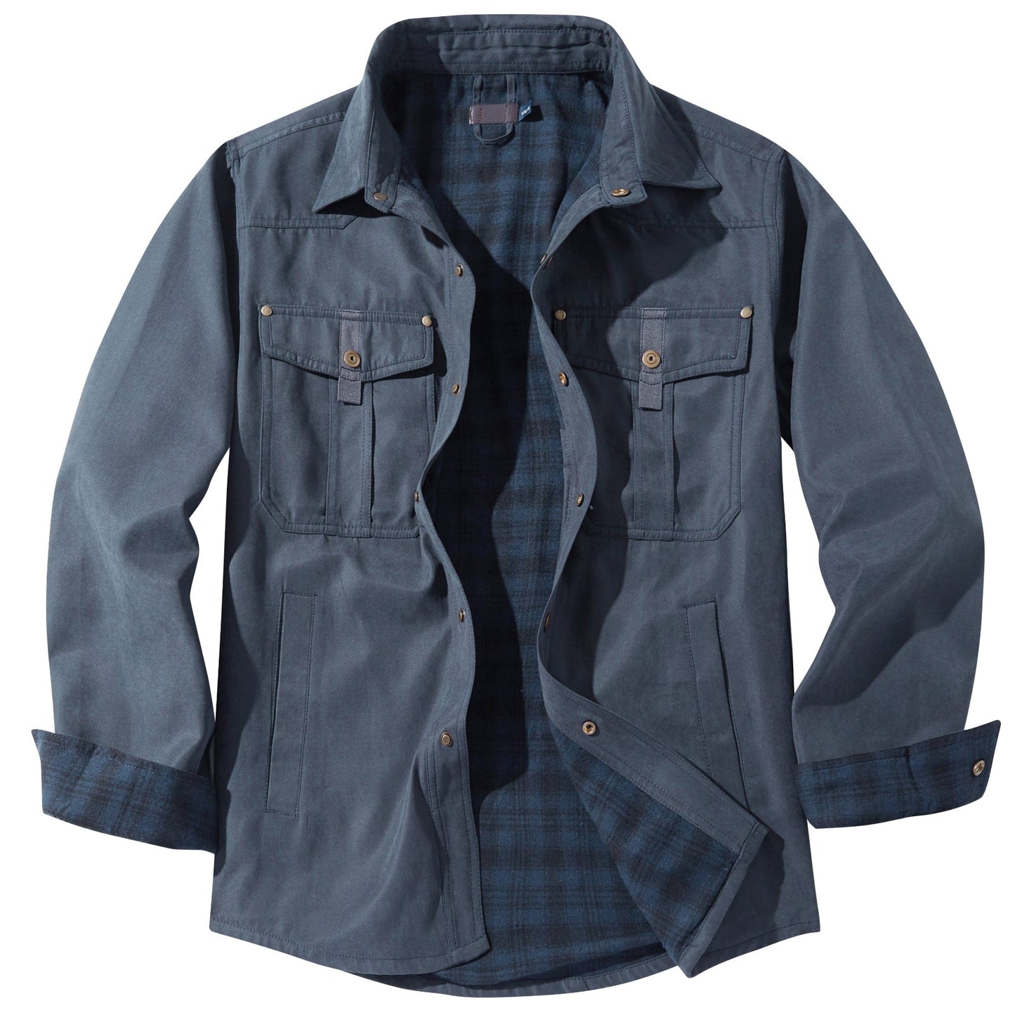Herren warme Flanelljacke – Weich, Bequem & Alltagstauglich