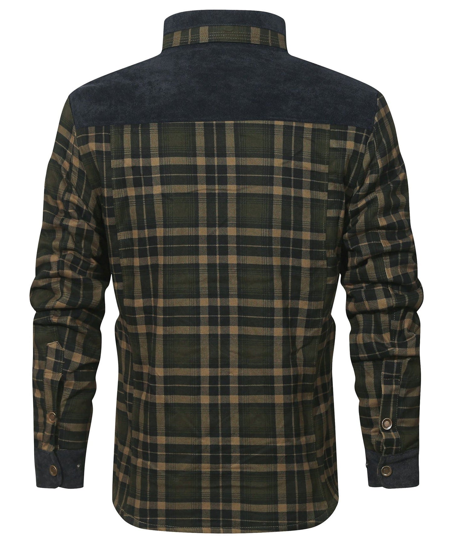 Herren warme Jacke mit Fellfutter – Bequem & Wintertauglich