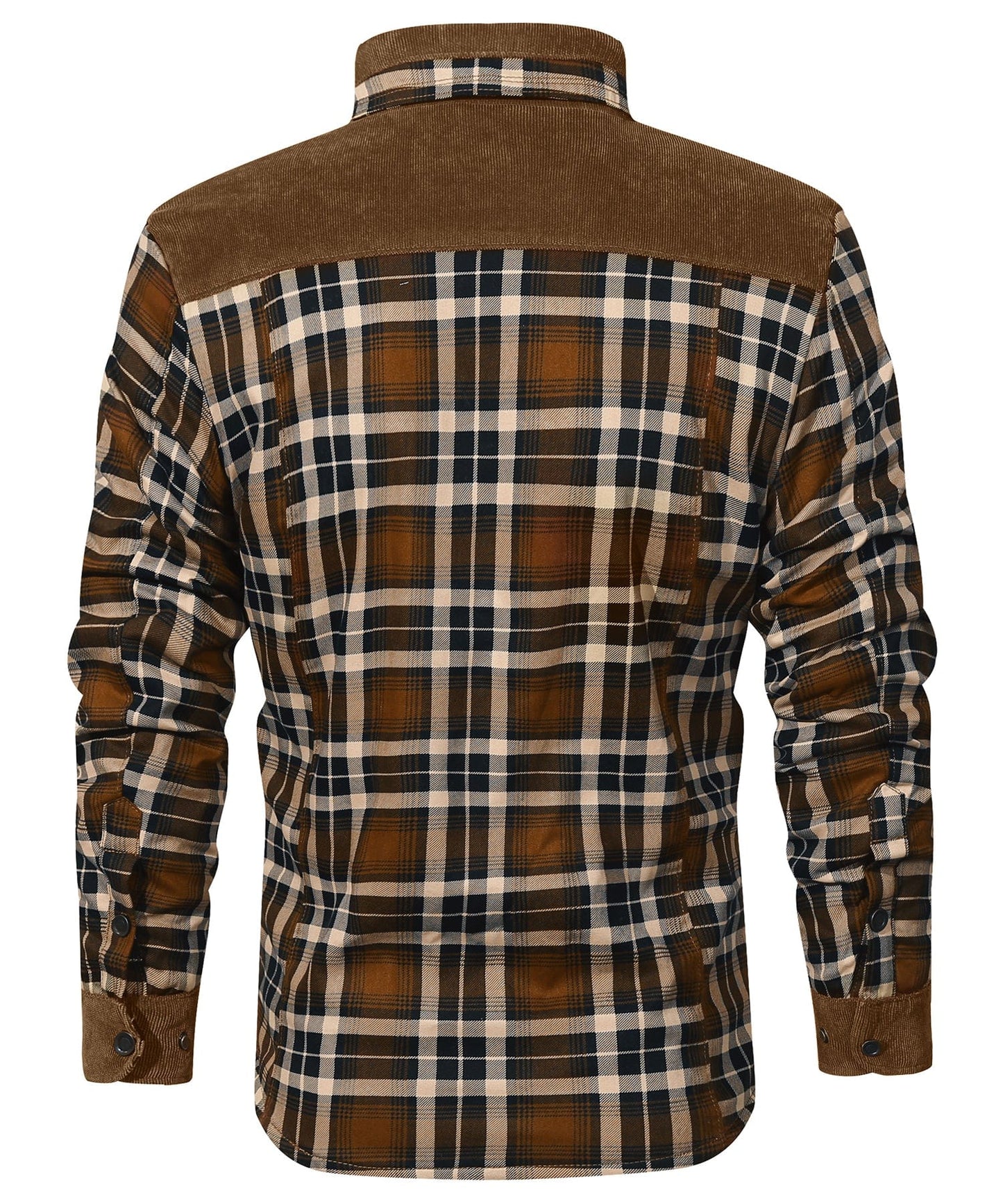 Herren warme Jacke mit Fellfutter – Bequem & Wintertauglich