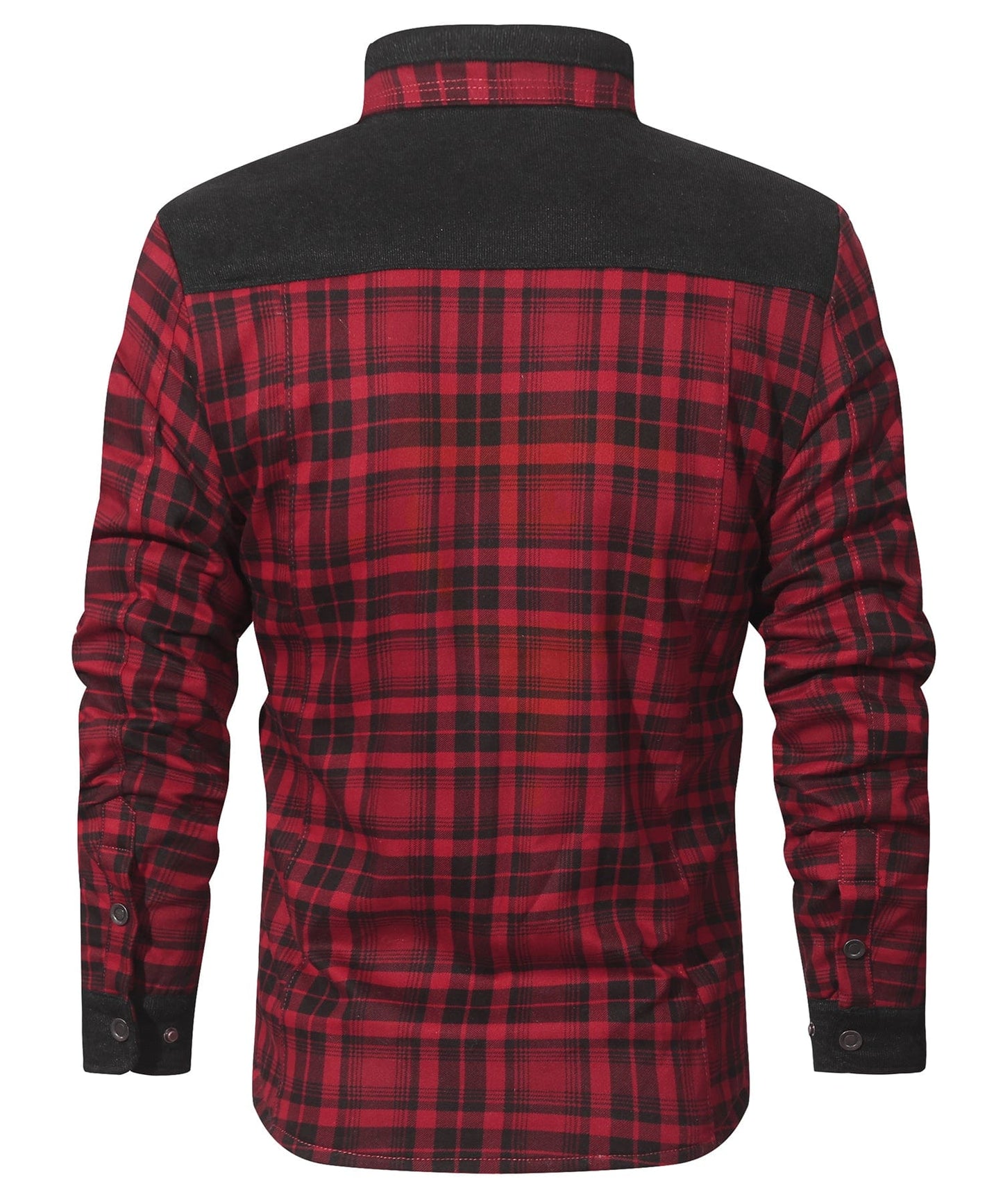 Herren warme Jacke mit Fellfutter – Bequem & Wintertauglich
