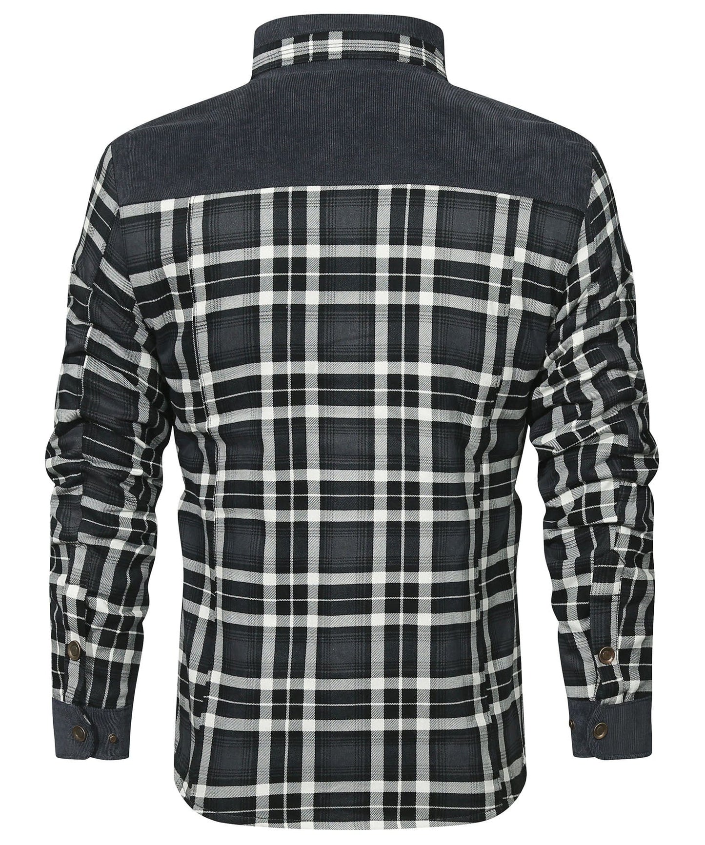 Herren warme Jacke mit Fellfutter – Bequem & Wintertauglich
