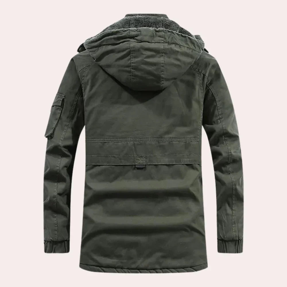 Herren Winterjacke mit Kapuze – Stylisch & Warm für kalte Tage