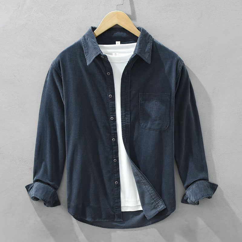 Johannes | Retro Men's Cord Shirt | Elegant, versatile & comfortable