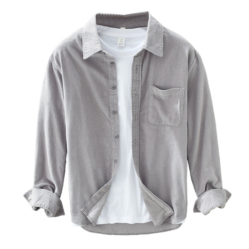 Johannes | Retro Men's Cord Shirt | Elegant, versatile & comfortable