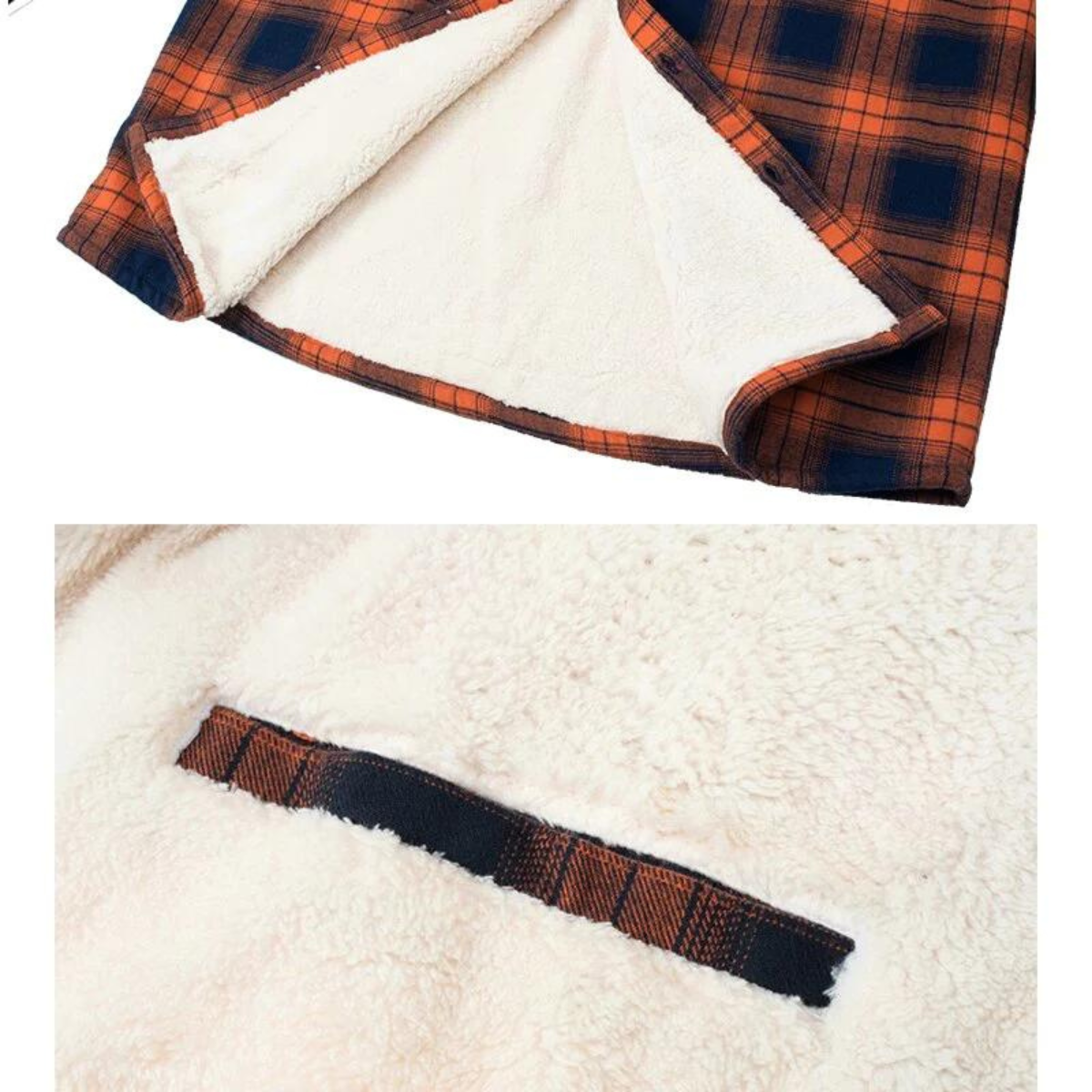Karo Jacke Herren – Button-Up Übergangsjacke für Freizeit & Alltag