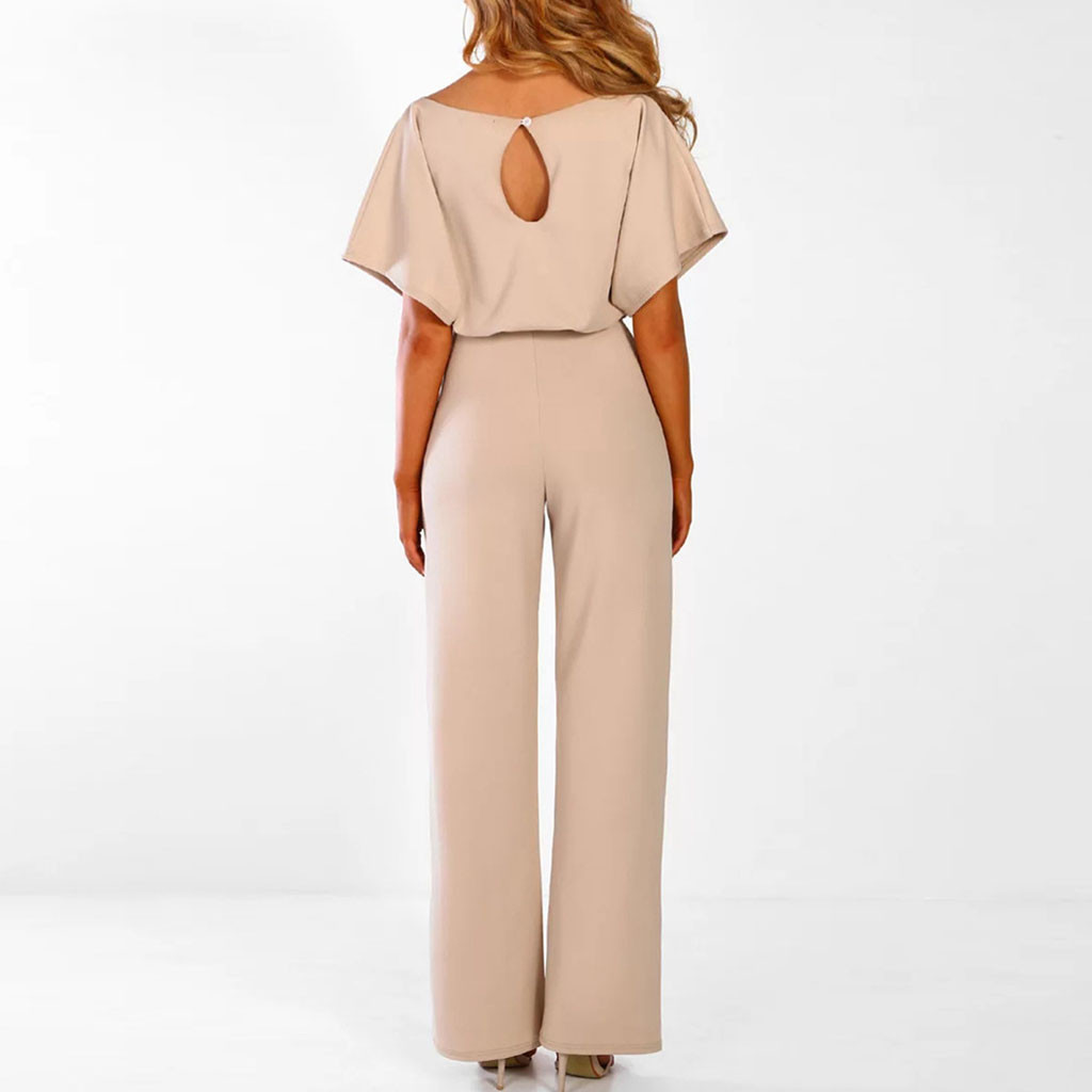 Monika | Casual Women's Jumpsuit with Belt | Stylish, Comfortable & Versatile