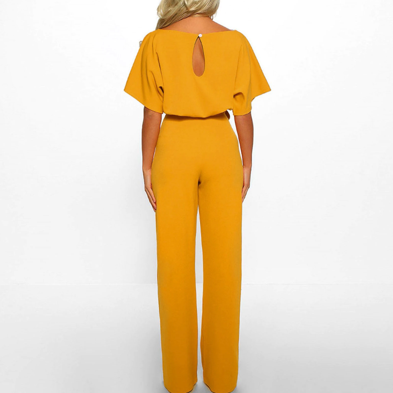Monika | Casual Women's Jumpsuit with Belt | Stylish, Comfortable & Versatile