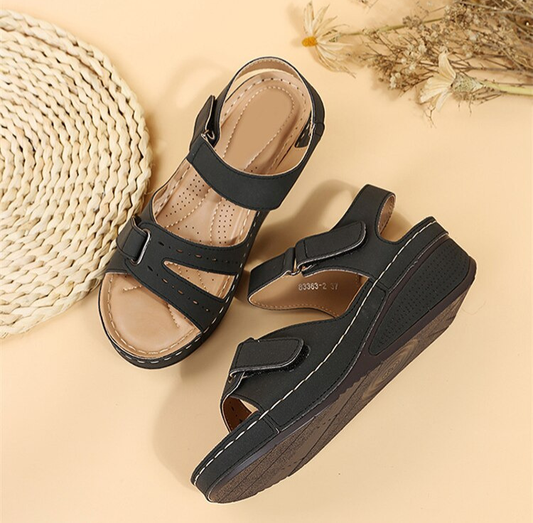 Orthopädische Damen Sandalen | Komfortable Sommerschuhe mit rutschfester Sohle
