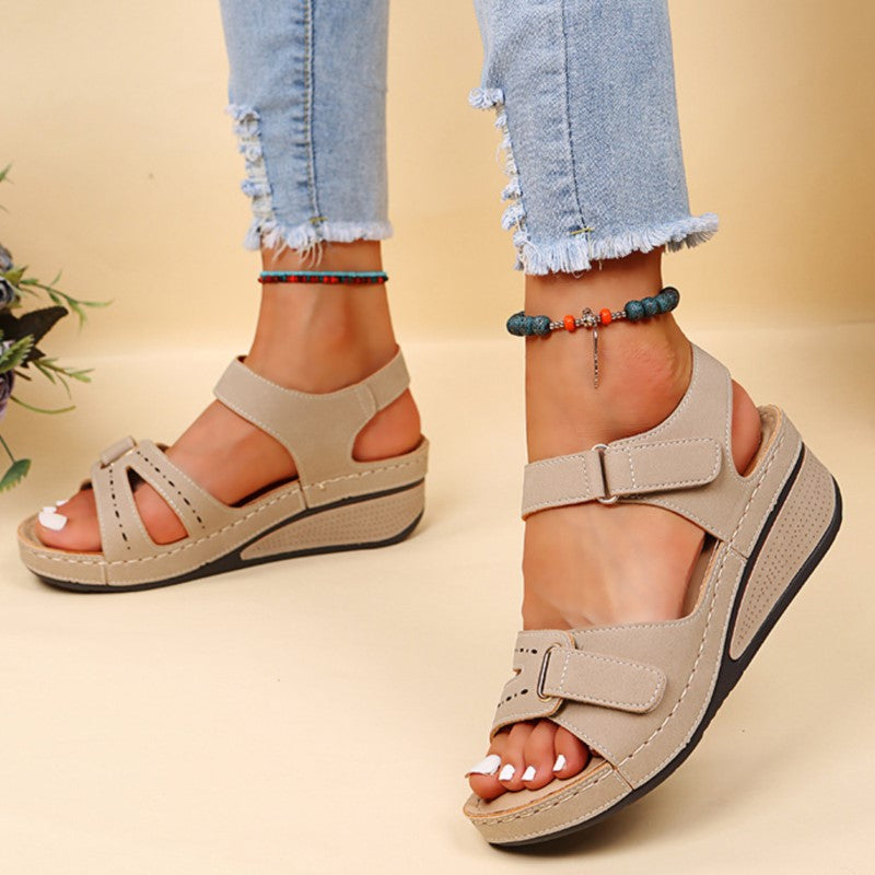 Orthopädische Damen Sandalen | Komfortable Sommerschuhe mit rutschfester Sohle