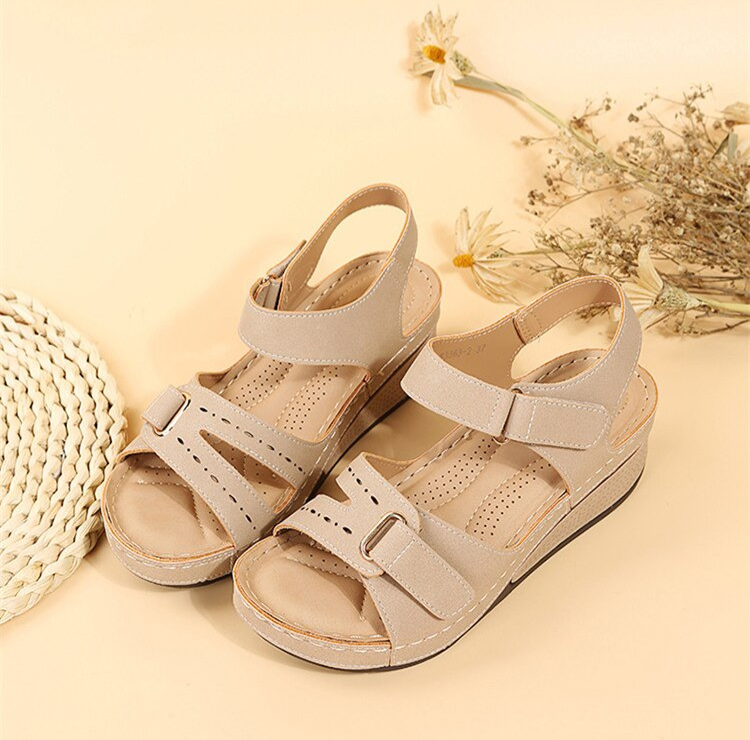 Orthopädische Damen Sandalen | Komfortable Sommerschuhe mit rutschfester Sohle