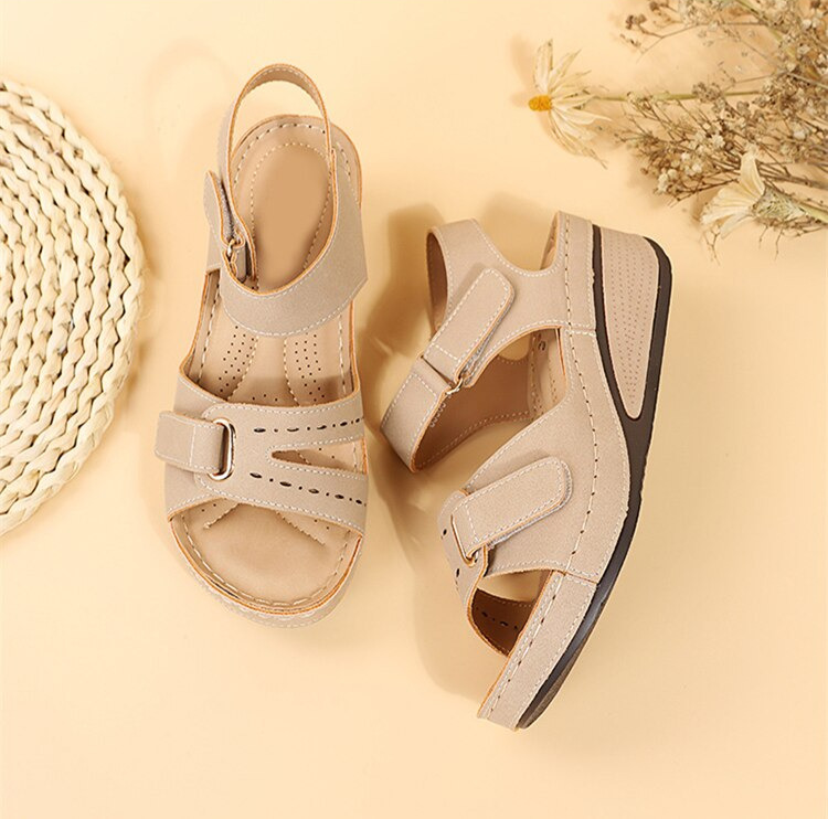 Orthopädische Damen Sandalen | Komfortable Sommerschuhe mit rutschfester Sohle
