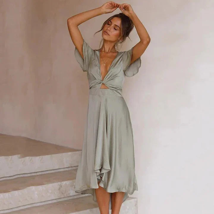 Phailin | Fließendes Vintage-Kleid für Damen | Elegant, feminin & sommerlich