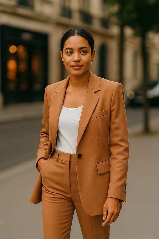 Women's Two-Piece Suit | Elegant & Comfortable Leisure Suit with Loose Fit