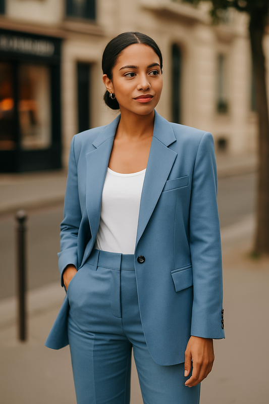 Women's Two-Piece Suit | Elegant & Comfortable Leisure Suit with Loose Fit