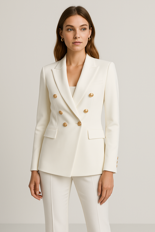 Elegant 2-piece women's suit | Stylish set of jacket and trousers for versatile occasions