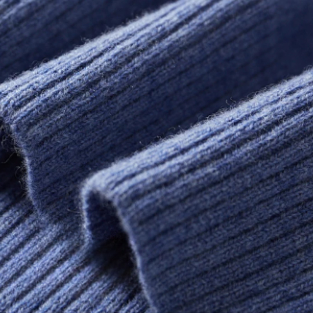 Herren Wollpolo Pullover – Strickpullover mit Polokragen
