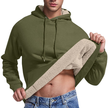 Kuscheliger Kaschmir-Hoodie mit Kapuze für Herren – Stylischer Pullover für den Herbst