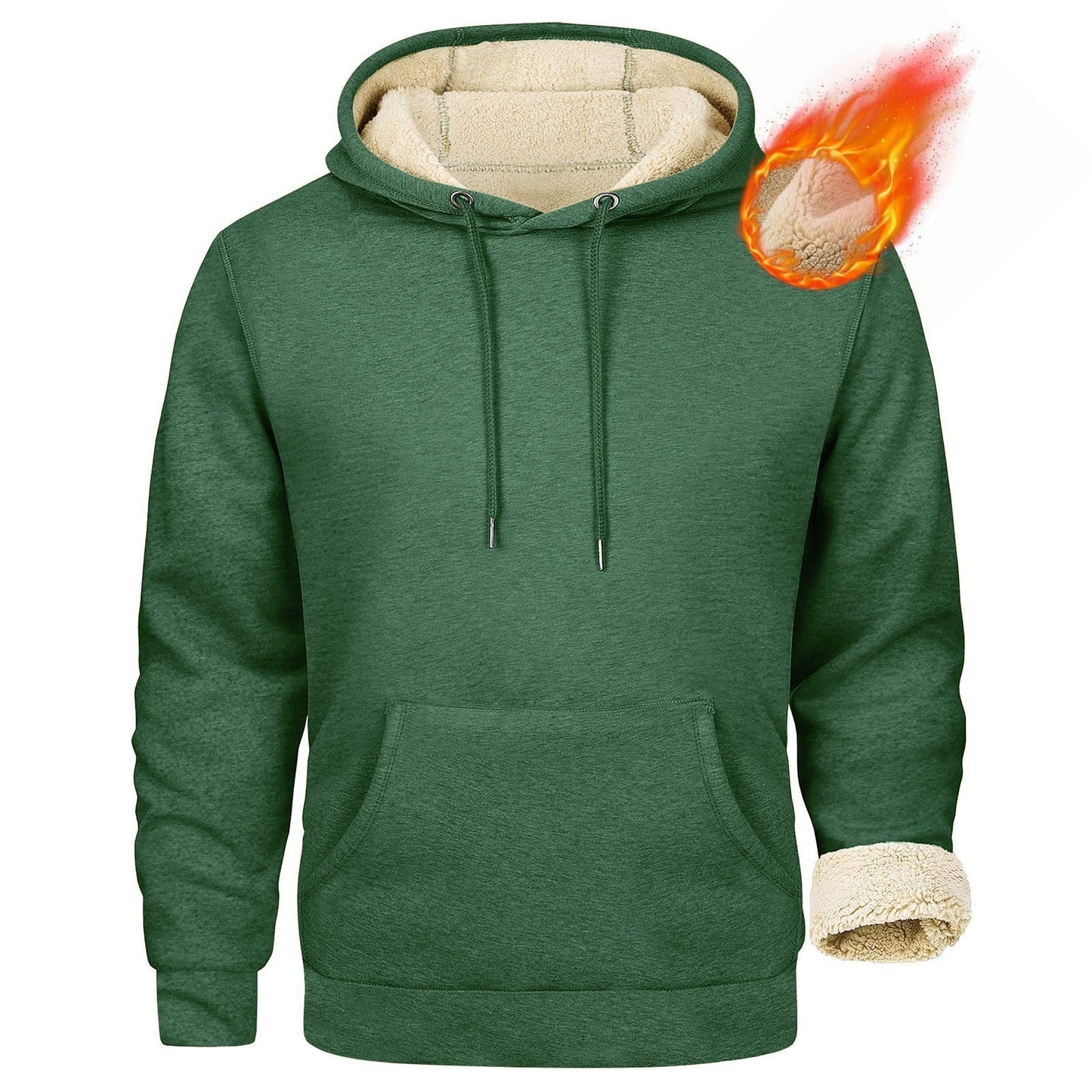 Kuscheliger Kaschmir-Hoodie mit Kapuze für Herren – Stylischer Pullover für den Herbst