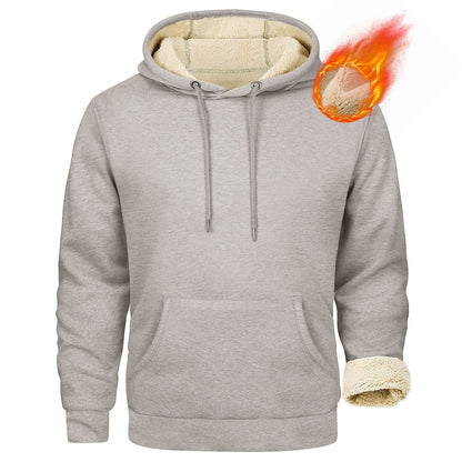 Kuscheliger Kaschmir-Hoodie mit Kapuze für Herren – Stylischer Pullover für den Herbst