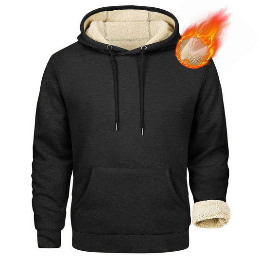 Kuscheliger Kaschmir-Hoodie mit Kapuze für Herren – Stylischer Pullover für den Herbst