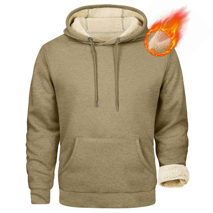 Kuscheliger Kaschmir-Hoodie mit Kapuze für Herren – Stylischer Pullover für den Herbst