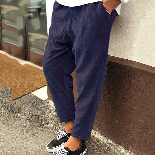 Alfred Herren Cordhose | Bequeme Freizeithose im klassischen Loose Fit