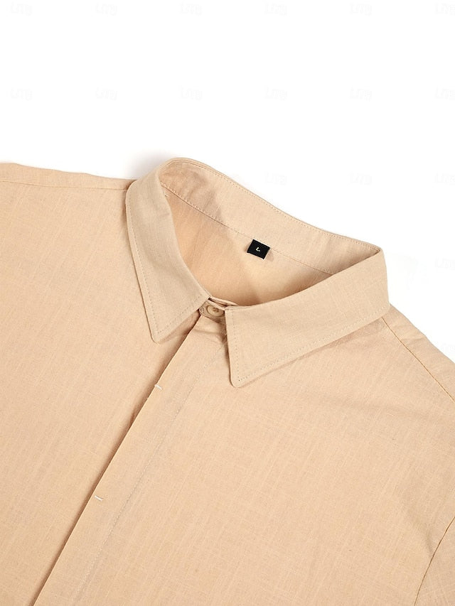 Beautiful Men's Linen Shirt | Airy Summer Shirt in Many Colors & Sizes