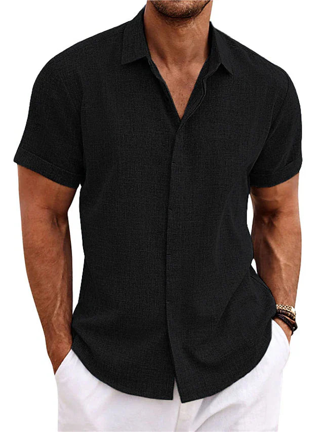 Beautiful Men's Linen Shirt | Airy Summer Shirt in Many Colors & Sizes
